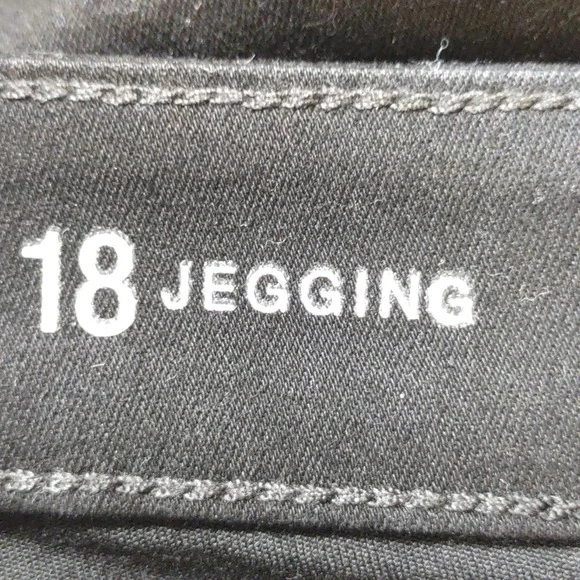 a.n.a - Mid Rise Skinny Jegging Jeans 18 Black - Picture 9 of 11